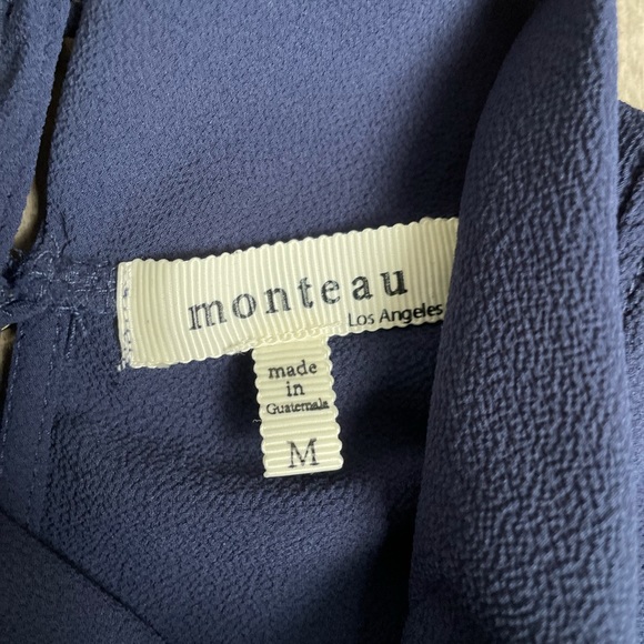 Monteau Sz M sleeveless blouse. Like new - Picture 6 of 6